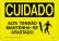 Placa Sinalizaçao tema cuidado eletricidade PLC13