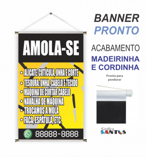 banner pronto tema:  Amola-se Alicate Lona 280g   Brilho Madeira e cordinha 